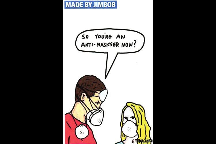 I’d Like to tell the Health Experts Where They Can Shove Their Second Mask