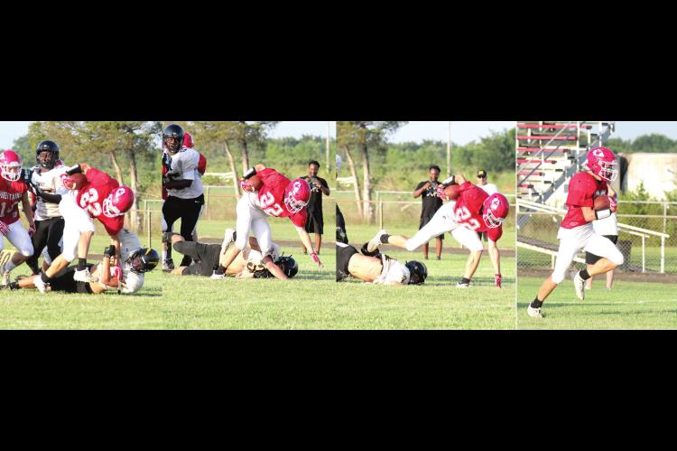 Chieftains win season opener 50-0