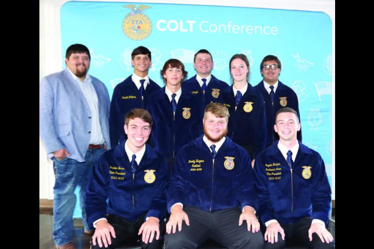 Ready, Set, Go! FFA Chapter Officers Attend Annual COLT Conference