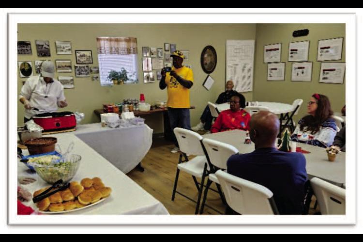 Alpha Phi Alpha Holiday Luncheon Clearview Residents