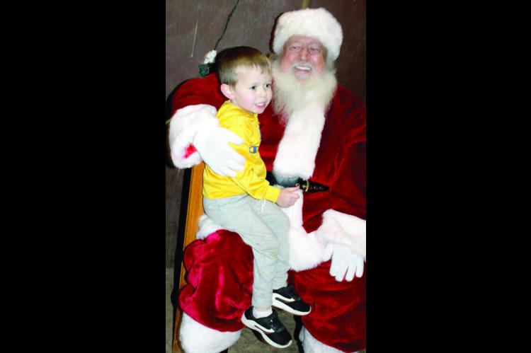 Santa makes Calvin first stop