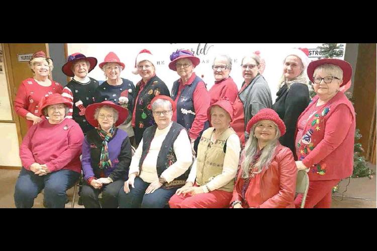 Red Hatters enjoy 2019 Christmas party