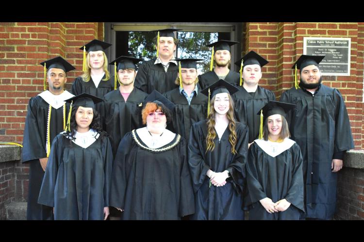 CONGRATULATIONS TO THE CALVIN SENIORS WHO RECEIVED THEIR HIGH SCHOOL DIPLOMA THIS PAST WEEK