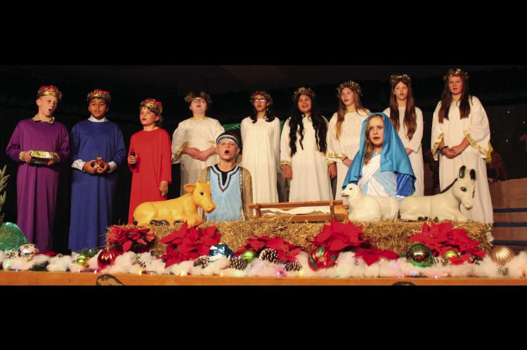 Calvin 6th Grade Christmas Program