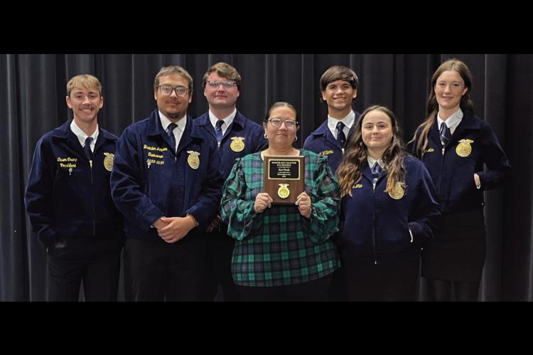 Keri Poole Receives Honorary FFA Degree