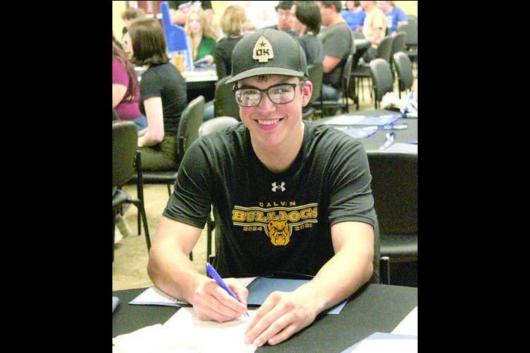 Letter of Intent Signing Ceremony Held at Calvin School for Kiamichi Tech
