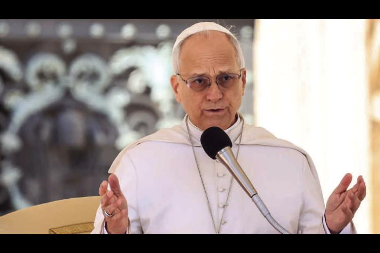 POPE LEO EXPLAINS GOD DOES NOT LISTEN TO PEOPLE WHO WAGE WAR SO LONG AS YOU DON’T COUNT MOSES, DAVID, JOSHUA, ELIJAH, SAUL, GIDEON, SAMSON, OR ANYONE ELSE IN BIBLE