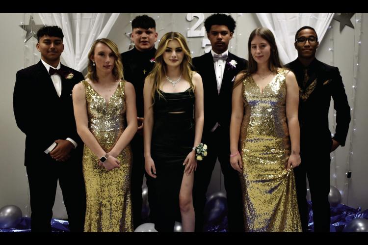 Graham-Dustin Students Attend Prom