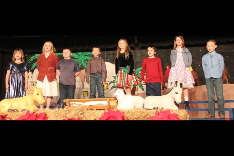 Calvin 2nd Grade Christmas Program