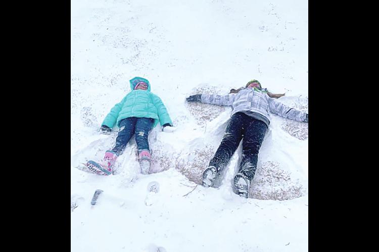 Area kiddos enjoy snow!
