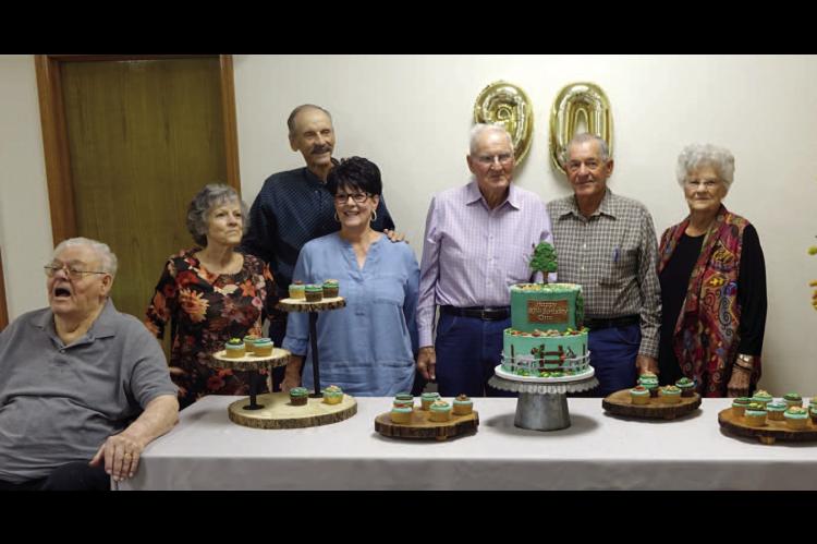 Otto Harrington honored on 90th birthday