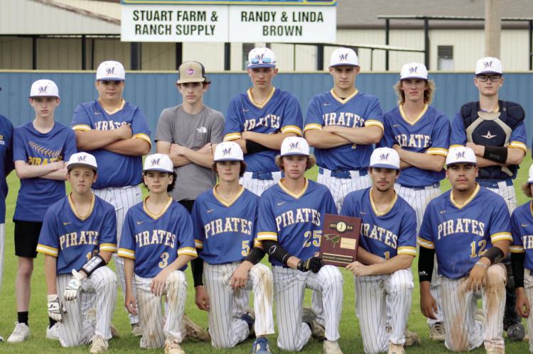 Moss Pirates - Baseball District Champions