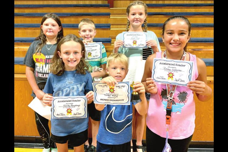 Moss student August achievement awards given