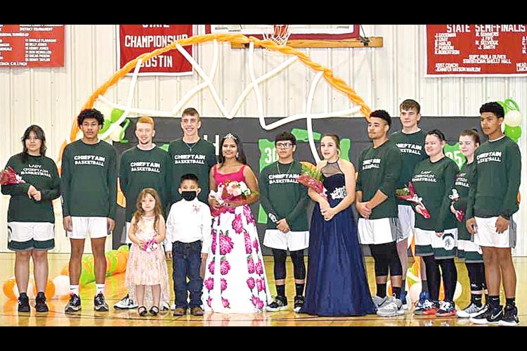 Aceslyn Proctor crowned 2021 Dustin Basketball Queen