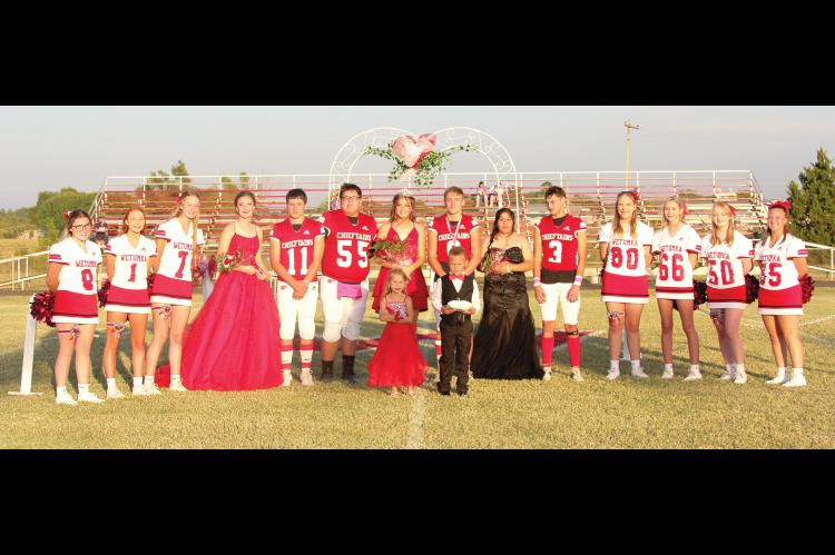 King Jordan Osborn crowns Queen Natalie Williams