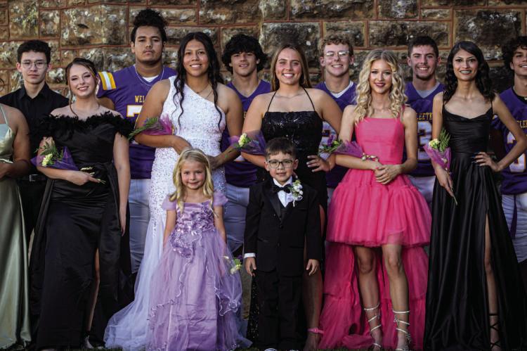WELEETKA CROWNS ADDIE SAYLORS NEW HOMECOMING QUEEN...