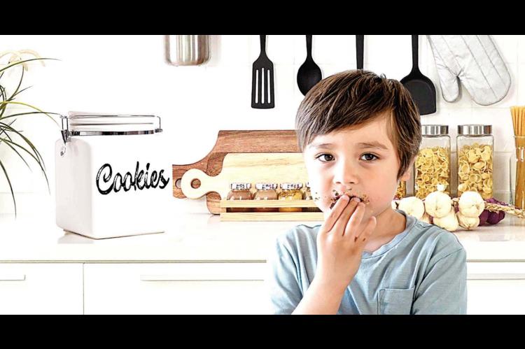 Progressive 5-Year-Old Claims Cookie Crumbs All Over His Face Are Part of Russian Disinformation Campaign