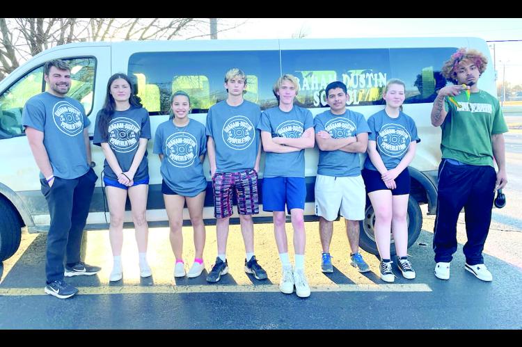 GRAHAM-DUSTIN POWERLIFTING TEAM TRAVELED TO STATE COMPETITION RECENTLY