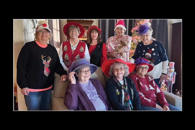 Hughes County Red Hats Celebrate Christmas
