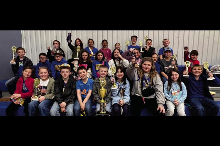 MOSS ELEMENTARY EARNS SECOND OVERALL AT JUSTICE SCHOLASTIC MEET
