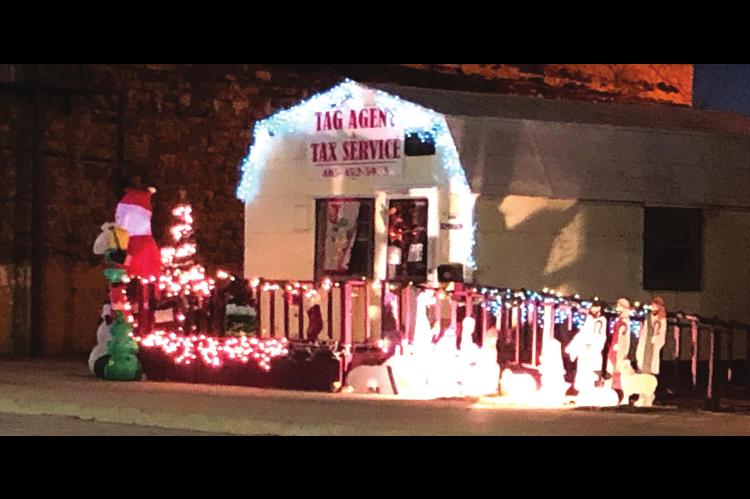 Wetumka Christmas Lighting Contest Winners