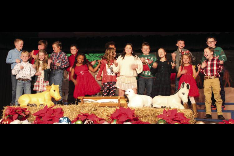 Calvin 3rd Grade Christmas Program
