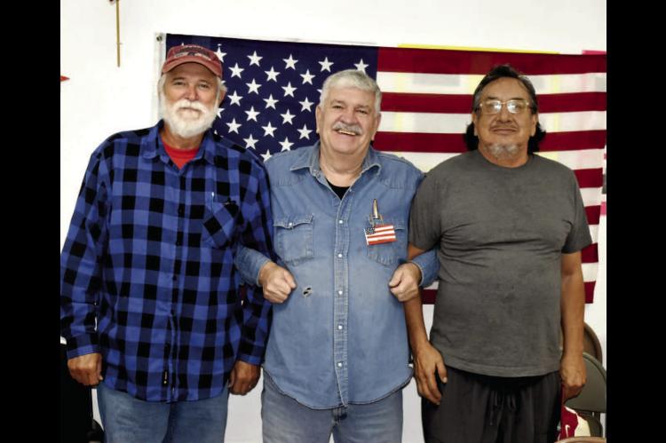 Stanley Hill, Jim Finley and Dennis Pigeon