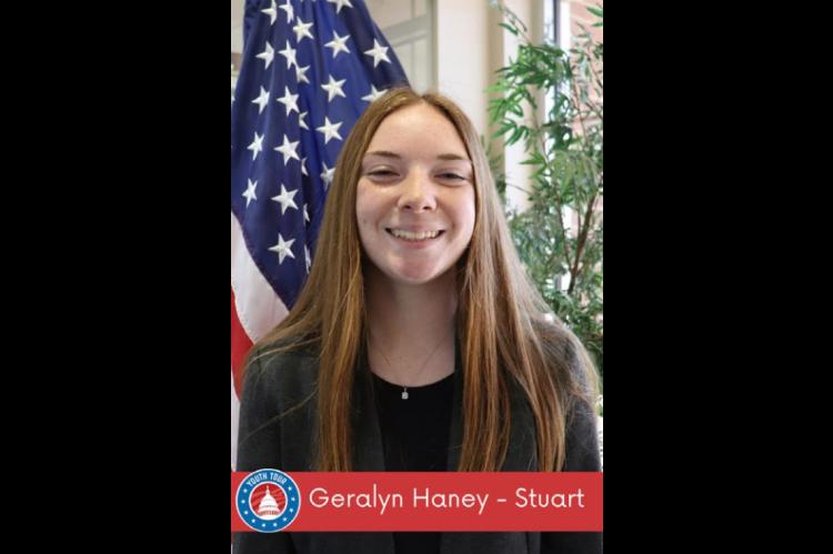 Geralyn Haney chosen as delegate to Washington D.C. Youth Tour