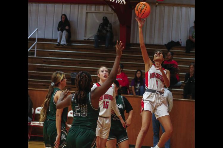 Lady Chieftains defeat Graham- Dustin 45-10