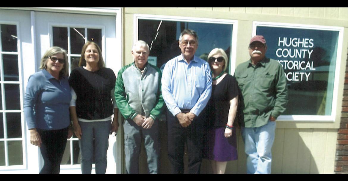 THE HUGHES COUNTY HISTORICAL SOCIETY MUSEUM hosts honored guests