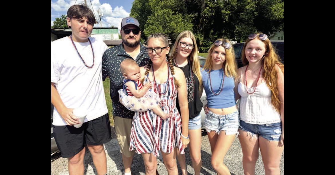 Steven and Hannah were so happy to have their kids with them in Calvin on Saturday.