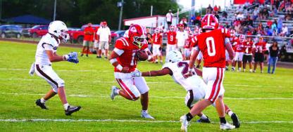 Dewayne Lowe rushes for a touchdown!