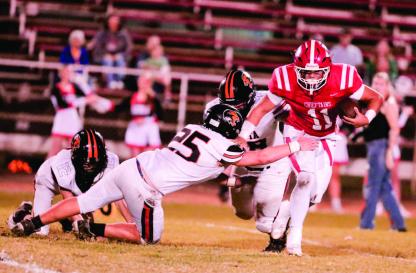Dwayne Lowe puts up more yards.