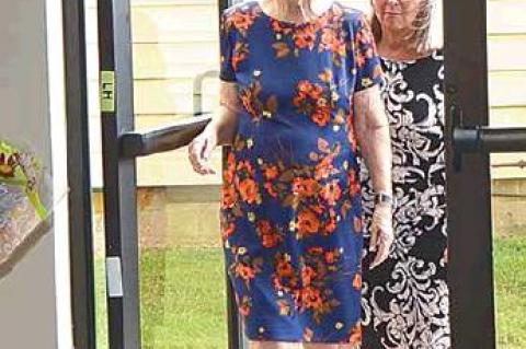 Marie Grimes surprised on 80th birthday!