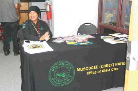 Muscogee Creek Nation Program Fair held