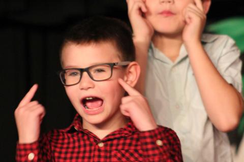 1st Grade Calvin Christmas Program