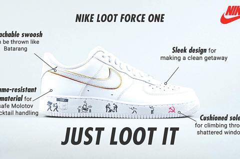 Nike Releases Commemorative Shoe to Honor Looters