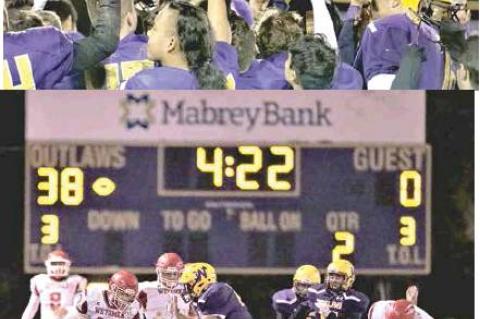 Outlaws hold-up Chieftains