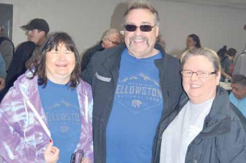 Special guests at the pancake breakfast.......