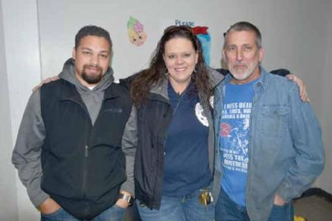 Special guests at the pancake breakfast.......