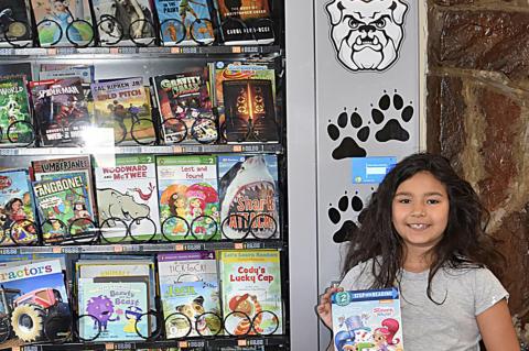 Calvin Elementary Gets a Book Vending Machine