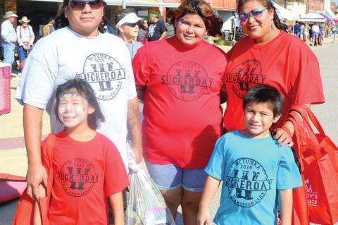 Downtown Wetumka on Sucker Day