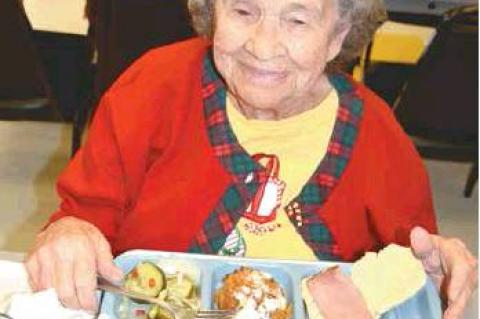 Wetumka Indian Center enjoys Christmas Dinner