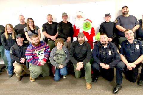 THIS YEAR’S ANNUAL SHOP WITH A COP IN HUGHES COUNTY WAS A HUGE SUCCESS