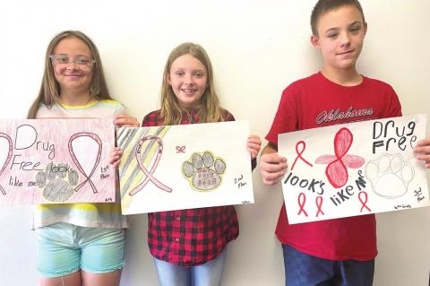 Calvin Red Ribbon Poster Contest Winners
