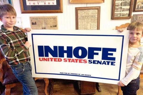 for their future....for yours Re-Elect Senator Jim Inhofe