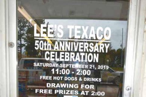 Lee’s Texaco 50-years-old and still going strong