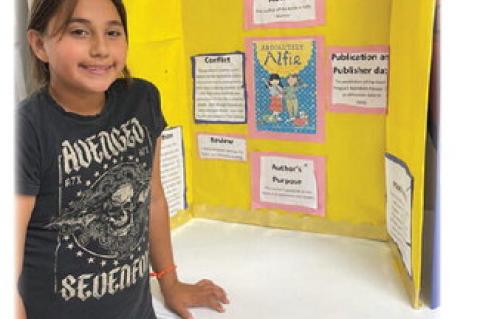 Wetumka 6th Grade Hosts Reading Fair