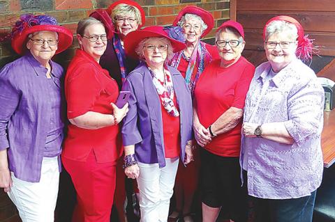 Red Hatters Jazz up their first meeting