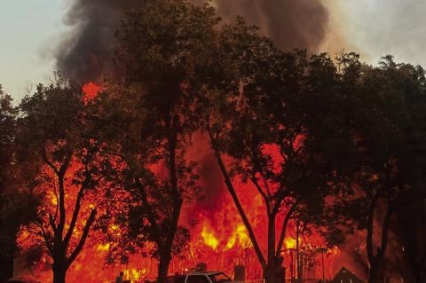 Wetumka Fire Department Assists Weleetka in Dual Structure Fire